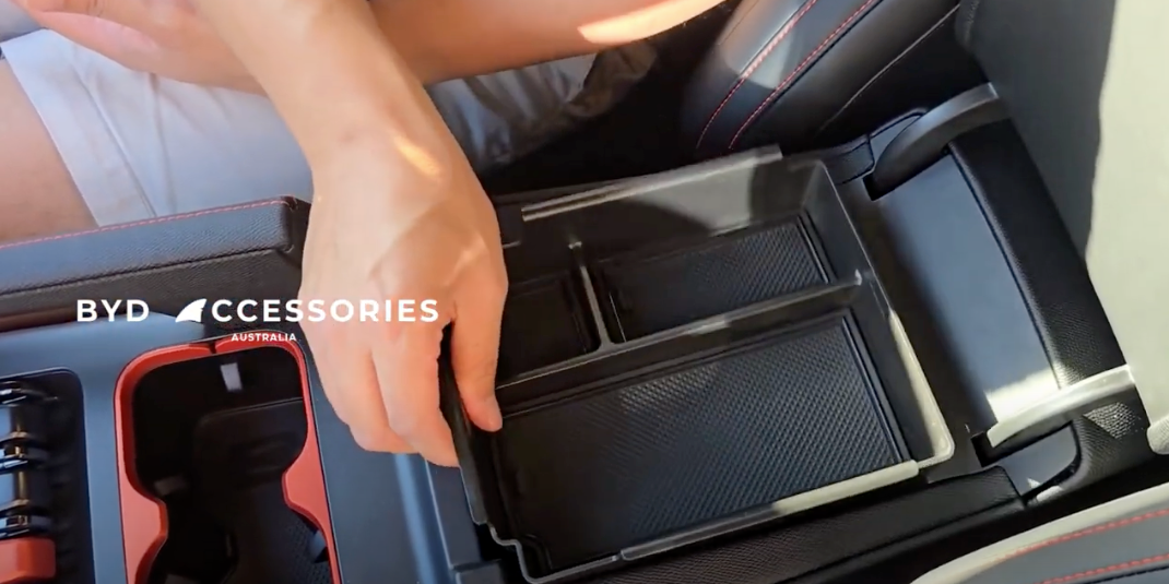 HOW TO ORGANISE YOUR SHARK 6 CENTRE ARMREST CONSOLE - BYD SHARK 6 2024-2025