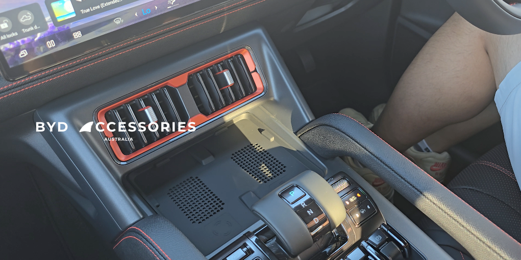 HOW TO USE THE CHARGING CONSOLE MAT FOR BYD SHARK 6 2024-2025