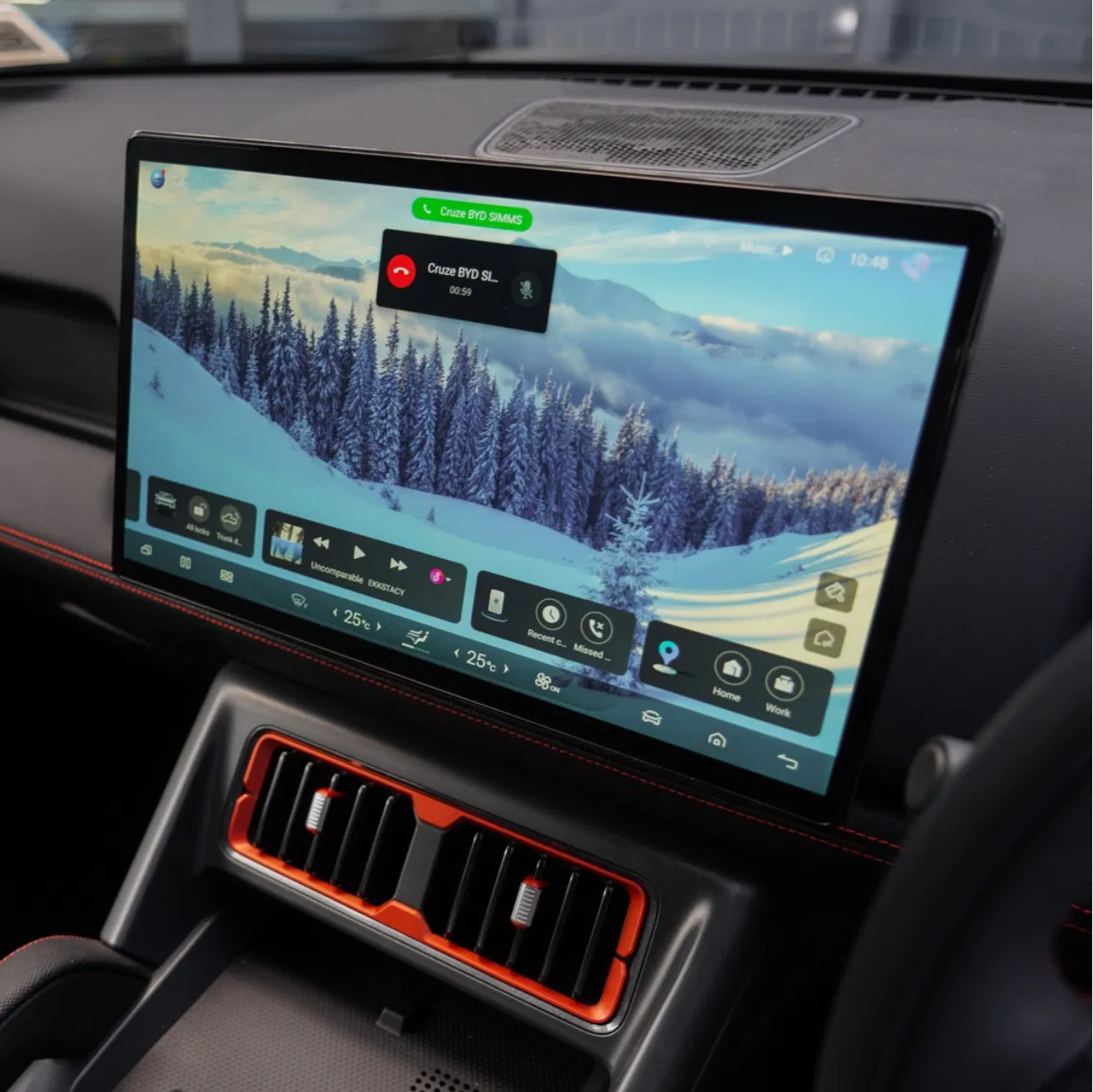 BYD infotainment SHARK 6 GPS Navigation protective film tempered glass 9h hardness ultra clear anti scratch film Laser cut Protection SEAL ATTO3 SHARK sealion