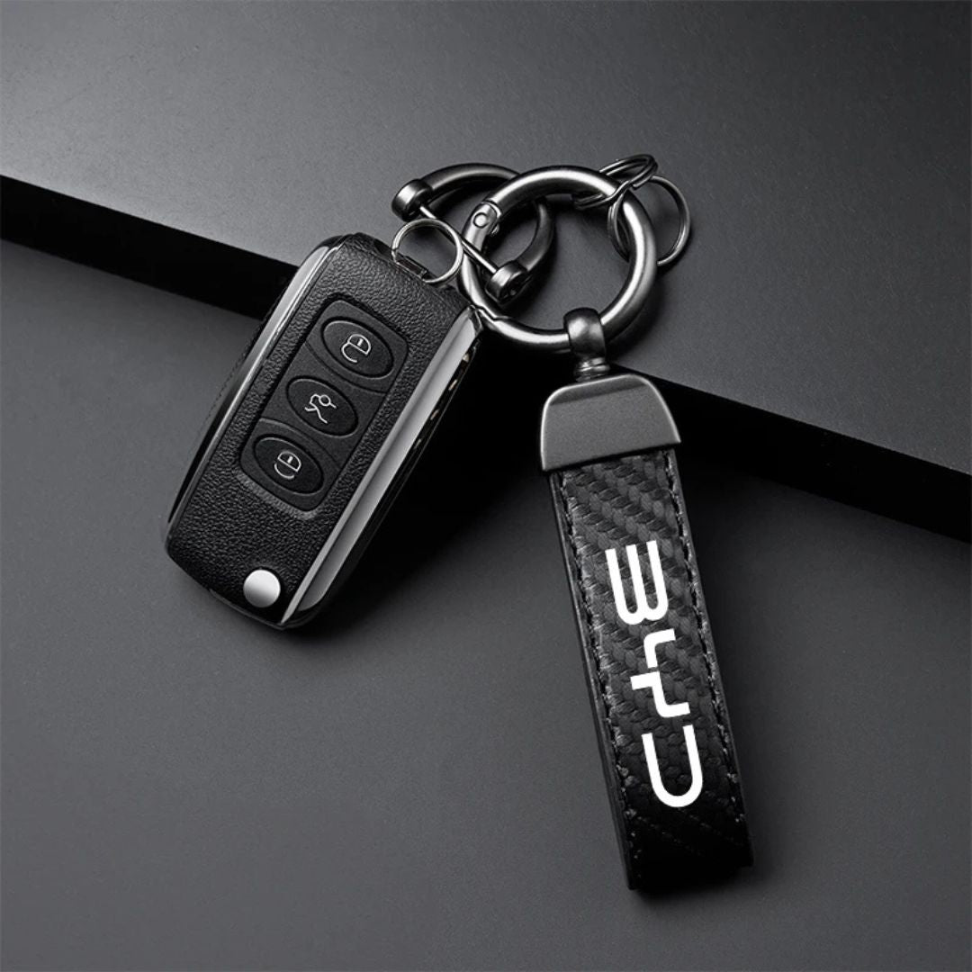 BYD Carbon Fibre Alloy Key Ring