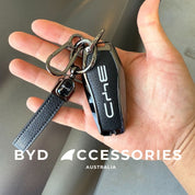 Premium Designer Alloy Remote Key Case in Black