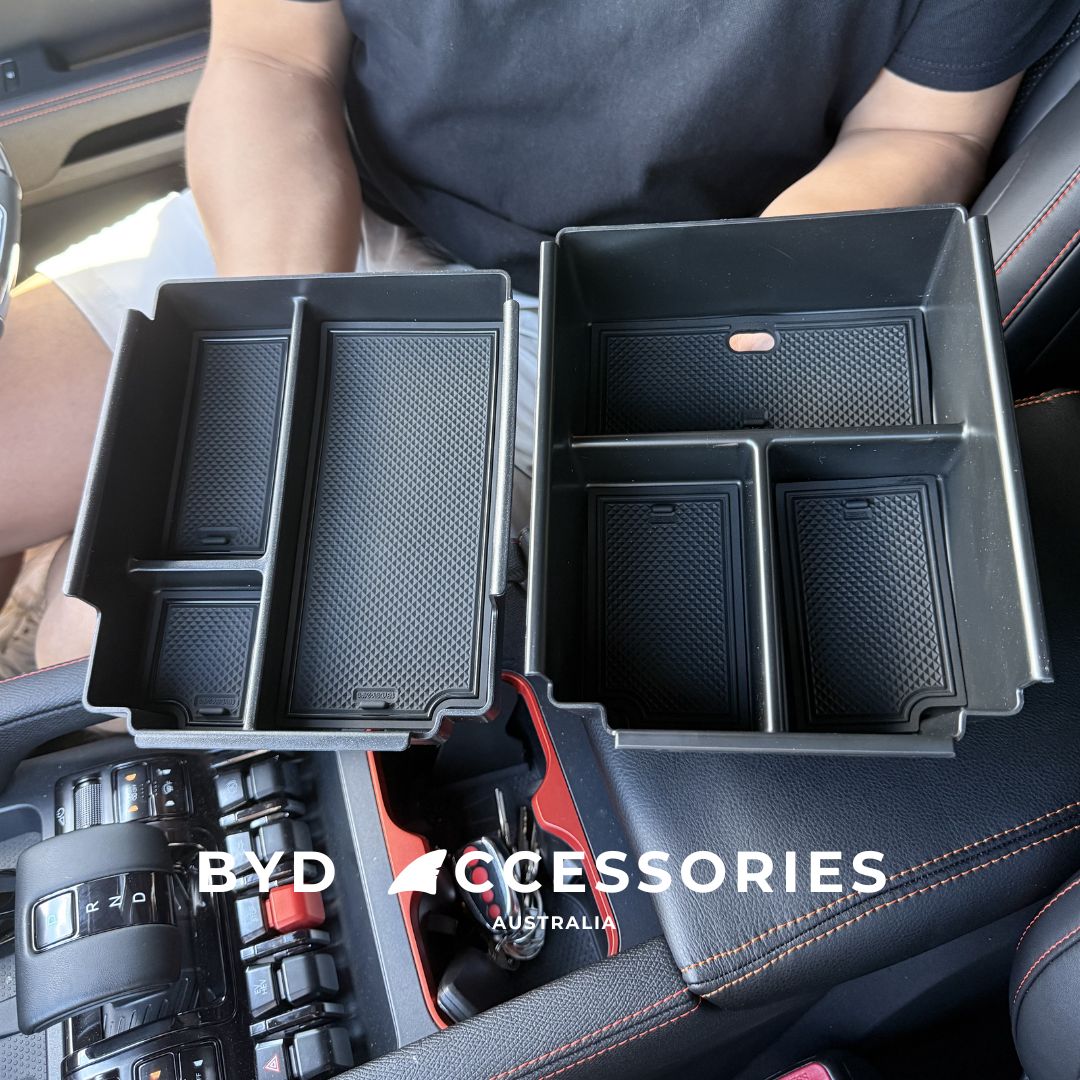 Centre Armrest Console Storage Organiser - BYD Shark 6 2024-Present