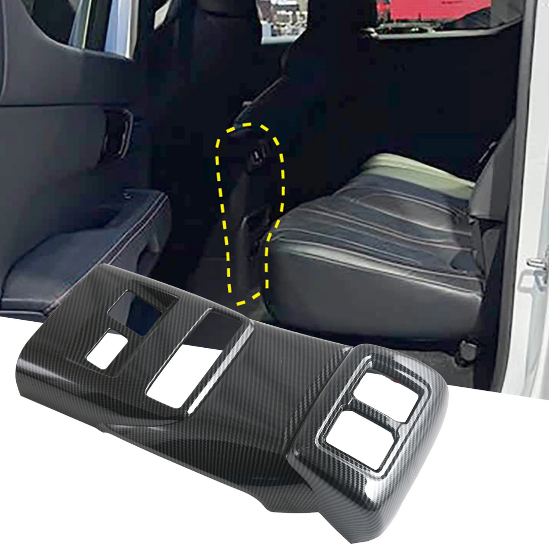 BYD Shark 6 Rear Air Vent Cover in Carbon Fibre Design