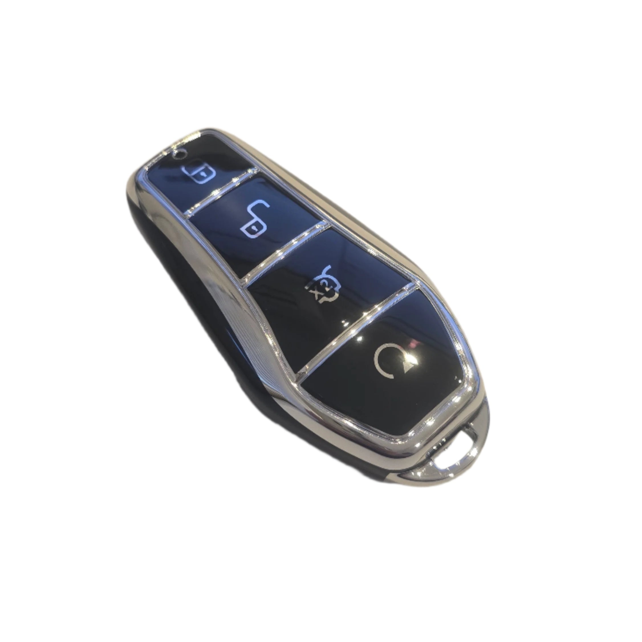 BYD KEY FOB REMOTE CASE PROTECTION KEYLESS ENTRY COVER CASE ACCESSORIES ACCESSORY PROTECTOR SHARK SEAL SEALION ATTO3 PREMIUM DESIGNER COVER BLACK 2