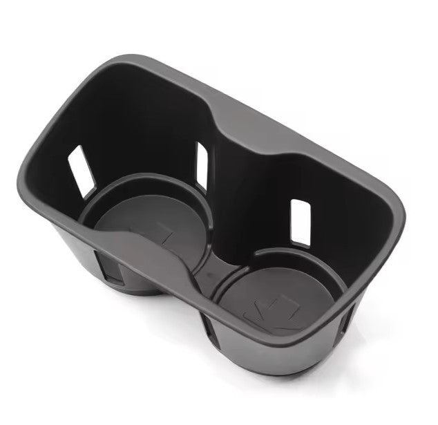 BYD SEALION 7 2025 CUP HOLDER COVER ANTISLIP PLASTIC CONSOLE TRAY PROTECTIVE ACCESSORY DRINK WIRELSS CHARGER TPE VEHICLE BLACK CUSTOM MADE 1