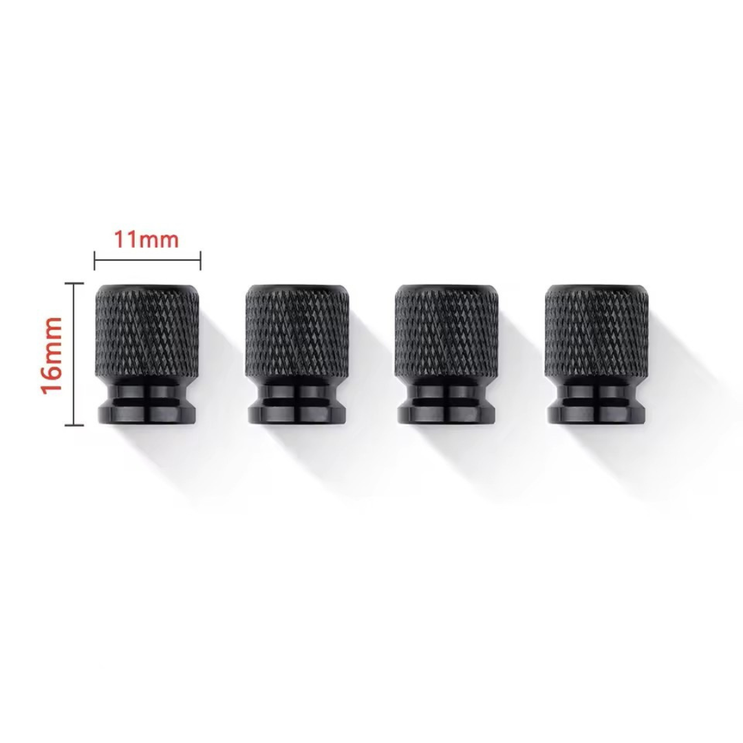 BYD Tyre Valve caps Tire stem black cap protector wheel rim Seal Shark dolphin atto3 aluiminium 4