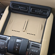 DENZA B5 Car interior with beige CHARGING console MAT and control panel