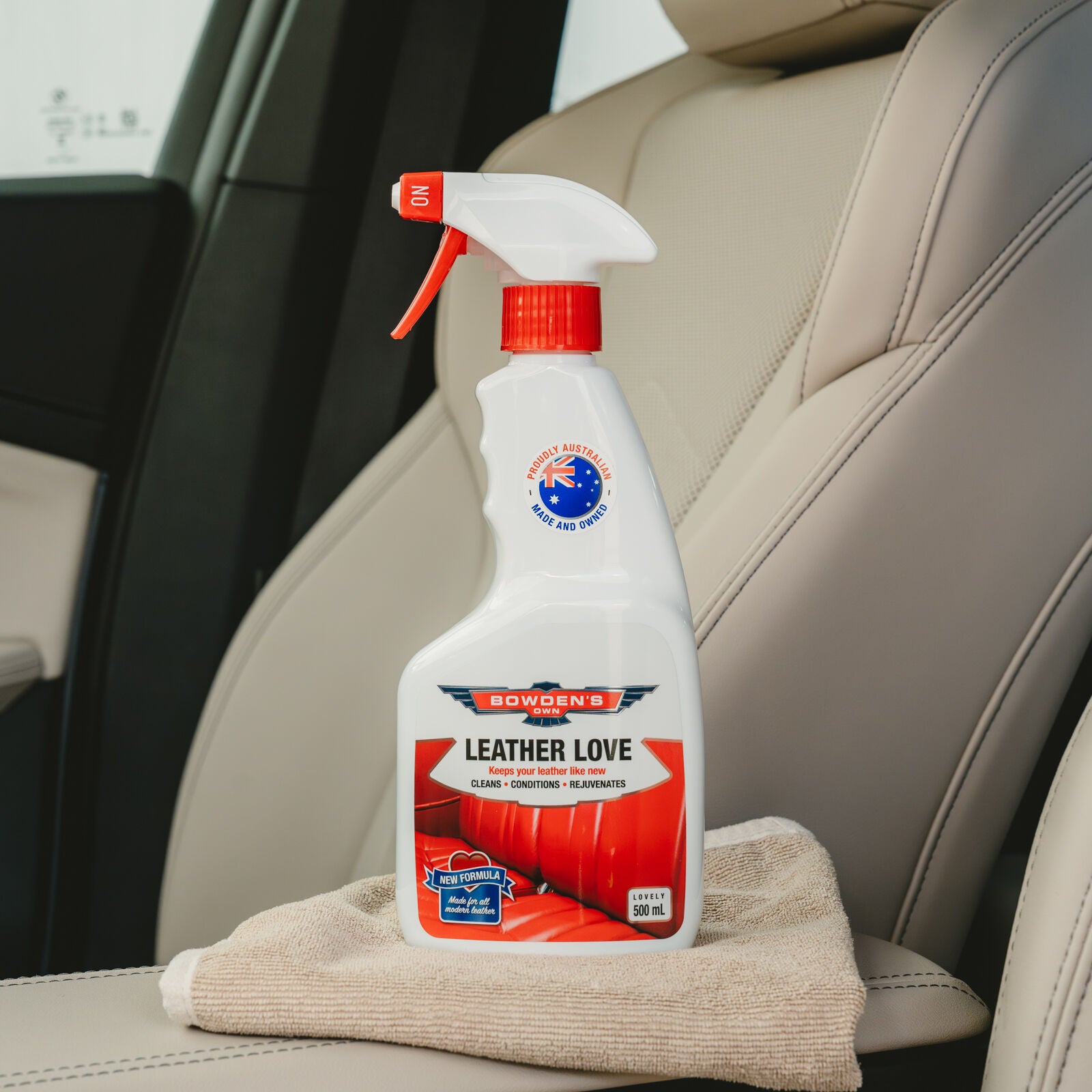 Leather Love – Gentle Leather Cleaner & Conditioner (500mL)