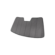 Car sunshade on a white background