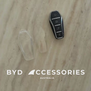 Luxury BYD Protective Key Cover in Clear Transparent